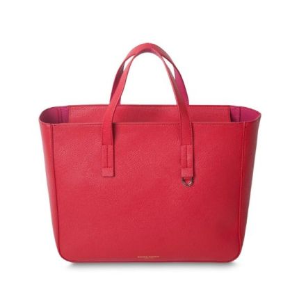 Borsa a mano Ashley - rosso ciliegia