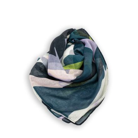 Foulard 80x180 cm - verde pino