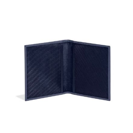Porta card bi-fold Samuel - blu oceano