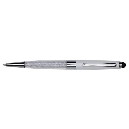 Penna a sfera con funzione Touch Stylus - fusto white