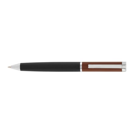 Penna a sfera Elegance - tratto 1.0 - fusto marrone - con astuccio