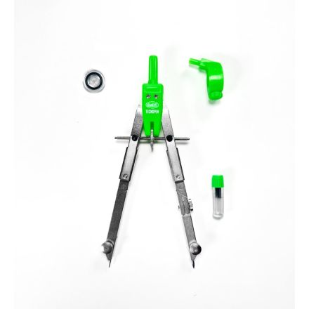 Compasso balaustrone doppio snodo - Diametro cerchio fino a 320 mm - colori neon assortiti