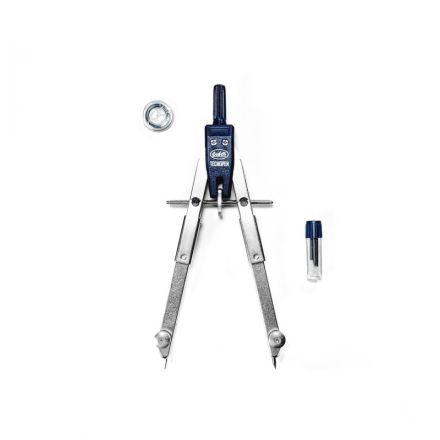 Compasso balaustrone fisso con levette - Diametro cerchio fino a 310 mm - aste in ottone nichelato