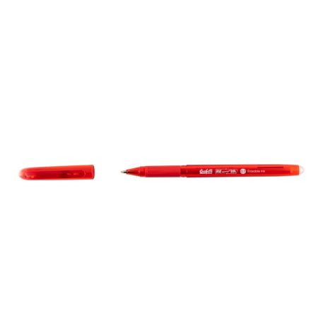 Penna gel con cappuccio cancellabile Rewtriter - tratto fine - colore rosso