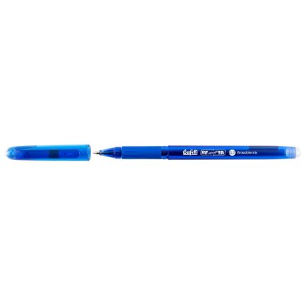Penna gel con cappuccio cancellabile Rewtriter - tratto fine - colore blu