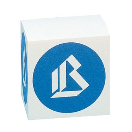 Cubo di fogli per appunti - bianco - 9x9x9 cm