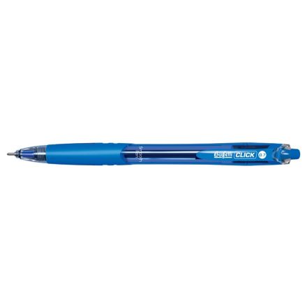 Penna smooth a scatto - tratto fine - colore blu