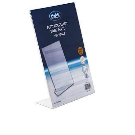 Portadepliant - base ad L - 30x21 cm