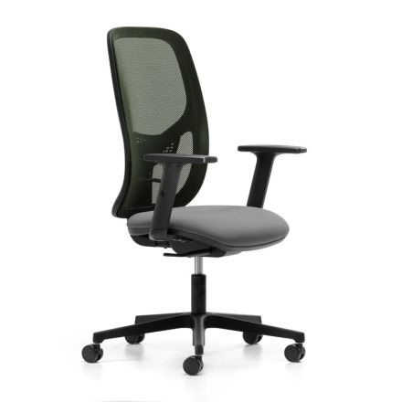 sedia operativa Dafne - grigio chiaro