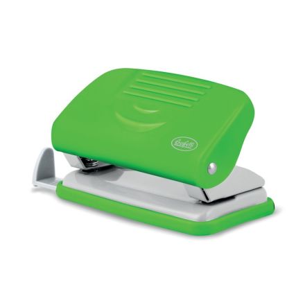 Perforatore a 2 fori - 10 fogli - verde