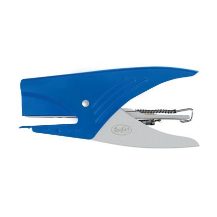 Cucitrice a pinza con antiblock system - passo 6/4 mm - blu