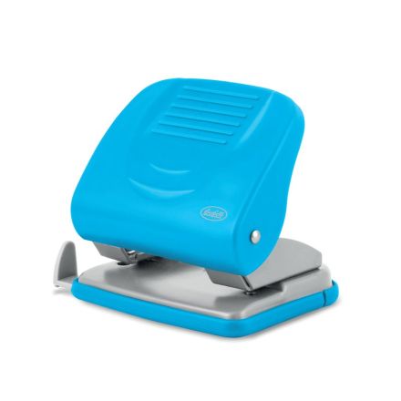Perforatore a 2 fori - 30 fogli - azzurro