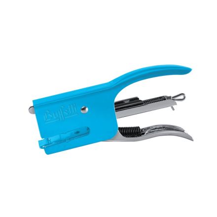 Mini cucitrice a pinza fluo - azzurro