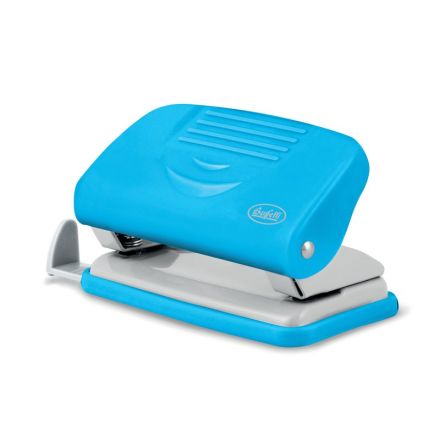 Perforatore a 2 fori - 10 fogli - azzurro