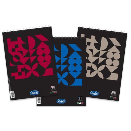 Blocco notes Art - A4 - 5M - Quadretto da 5mm - spirale - 60 fogli da 80g/mq