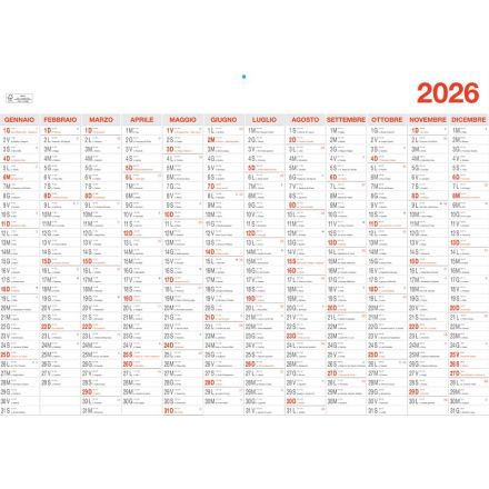 Tabella commerciale - f.to 68,8x48 - 2026