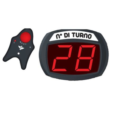 Mini display 2 cifre + telecomando