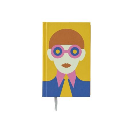 Taccuino OLIMPIA ZAGNOLI copertina cartonata - BI - giallo