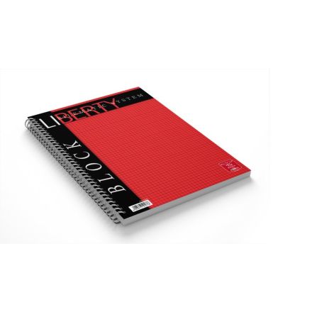 Blocco Maxi Quaderno spiralato Liberty