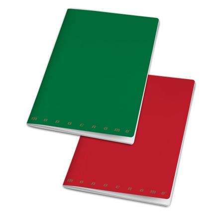 Maxi Quaderno MONOCROMO Christmas edition - copertina plastificata opaca - 5M - Quadretto da 5mm