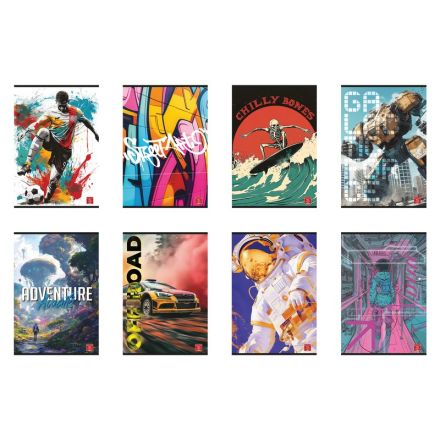 Maxi Quaderno Assortimento Ragazzo - 1R - Righe