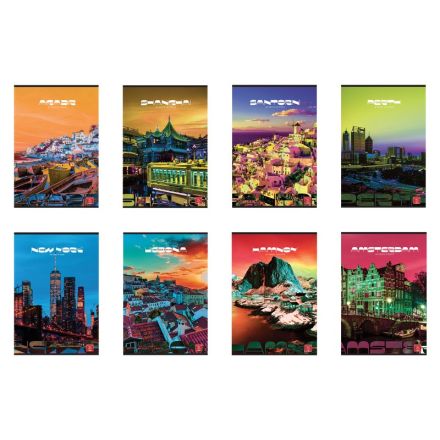 Maxi Quaderno CITY EFFECTS - 5M - Quadretto da 5mm