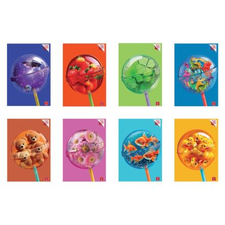 Quaderno LOLLIPOP WORLD - 1R - Righe