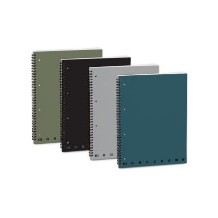 Quaderno MONOCROMO PLUS - spiralato - 1R - Righe