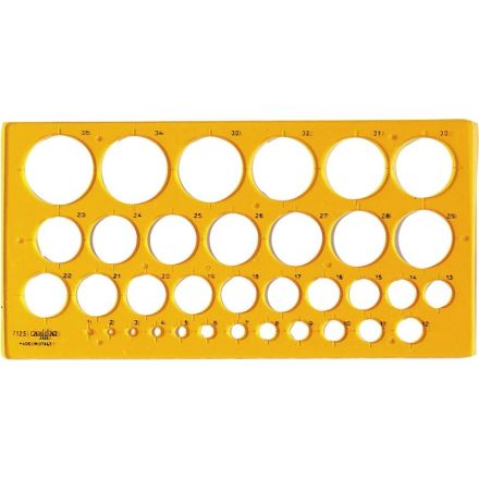 Maschera per cerchi - 247x124 mm