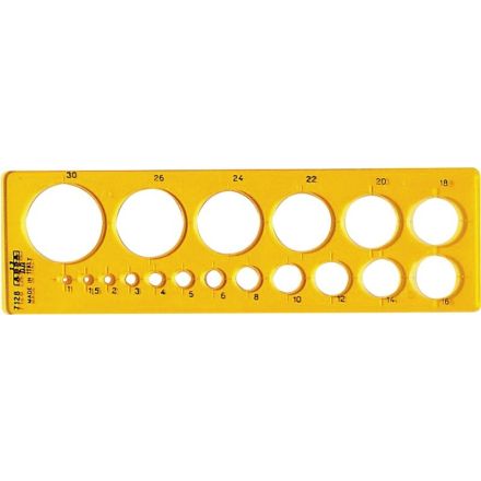 Maschera per cerchi - 193x58 mm