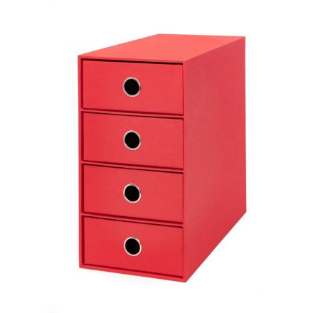 Scatole con 4 cassetti Living