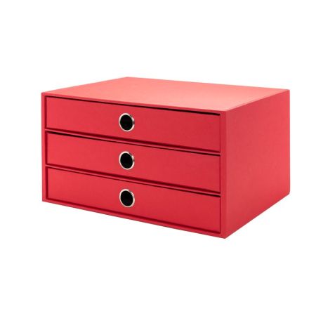 Scatole con 3 cassetti Living