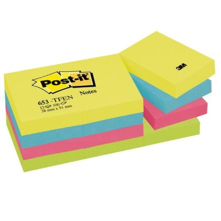 Foglietti Post-it&#x00AE; colori Energy