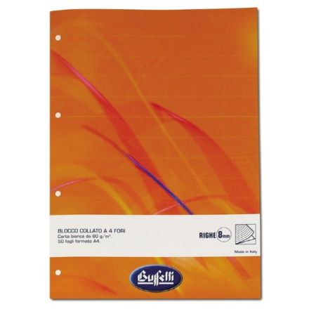 Blocchi notes collati lato lungo