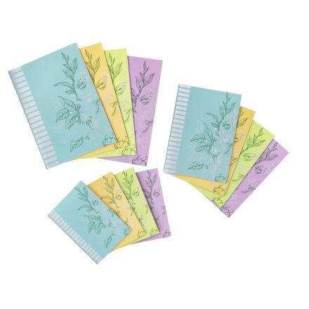 Quaderni in carta filo singer - I love Green