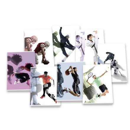Maxiquaderni SPORT 80g - 2025
