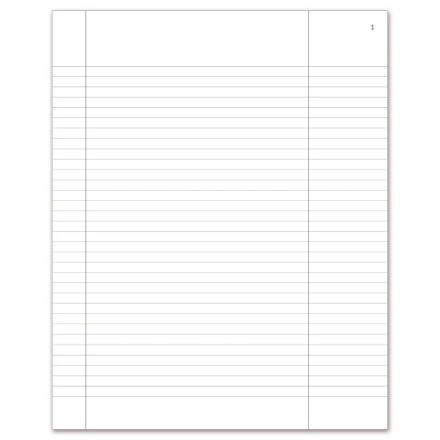 Registro Verbali del consiglio di amministrazione - 97 pagine prenumerate - righe uso bollo - 31x24,5 cm