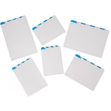 Rubrica alfabetica per schedari - per schede 10,5x15 cm