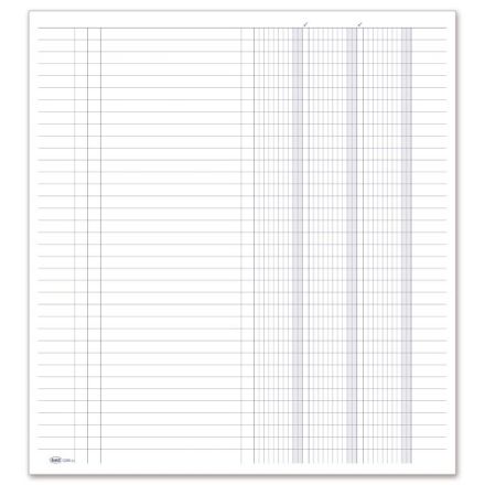 Registro 3 colonne - 44 pagine - 31x24,5 cm