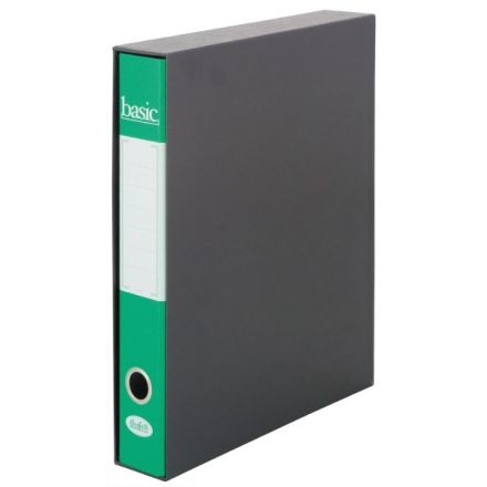 Raccoglitore Basic - Formato Protocollo - Dorso 5 cm - verde