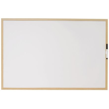 Lavagna bianca - cornice in legno - 60x90 cm