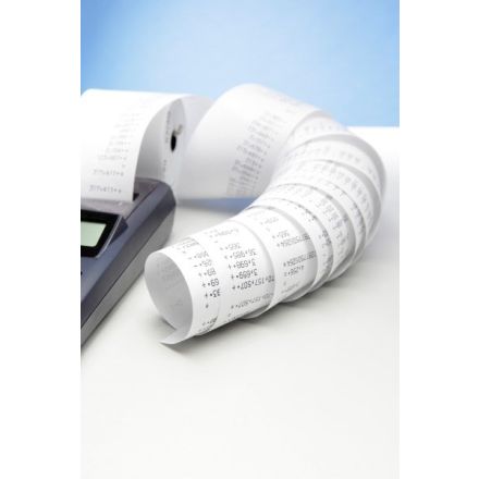 Rotoli calcolatrici in carta comune 60 mm x 30 m x 12 mm - 55 g