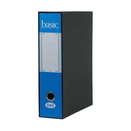 Raccoglitore Basic - Formato Protocollo - Dorso 8 cm - azzurro