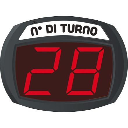 Eliminacode con filo - display 2 cifre filo + pulsante