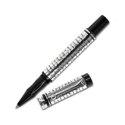 Penna roller Filigree - argento scritta