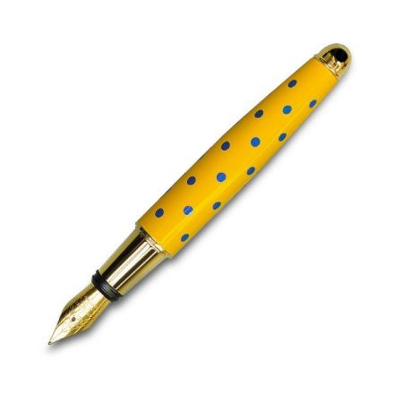 Penna stilografica Mipo - giallo oro
