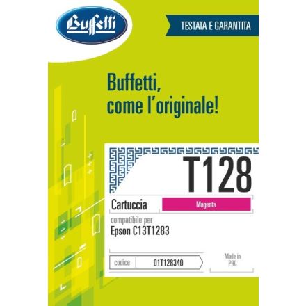 Epson Cartuccia ink jet - Compatibile T128 C13T128340 - Magenta - 270 pag