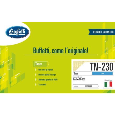 Brother Toner - Compatibile Rigenerato TN-230C - Ciano - 1.400 pag