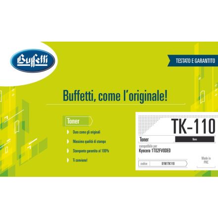 Kyocera Toner - Compatibile TK-110 1T02FV0DE0 - Nero - 6.000 pag