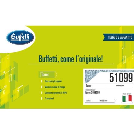 Epson Toner - Compatibile Rigenerato 6200 C13S051099 - Tamburo - 20.000 pag